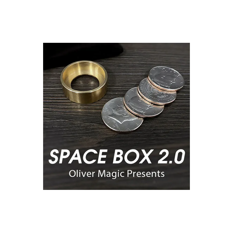 Space Box 2.0 by Oliver Magic (half dollar)