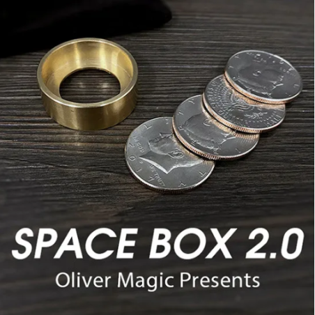 Space Box 2.0 by Oliver Magic (half dollar)