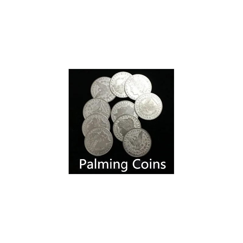 Palming Coins (Morgan Version, 20 Pieces)