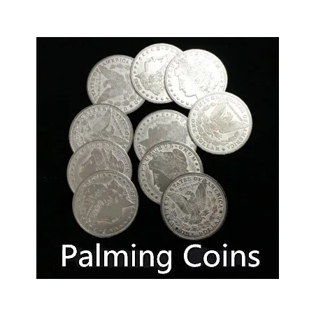 Palming Coins (Morgan Version, 20 Pieces)