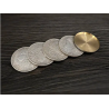 Tour de magie Morgan Dollar Shell and Coin Set (4 Coins 1 Shell)