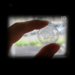 Transparent Coin for magic