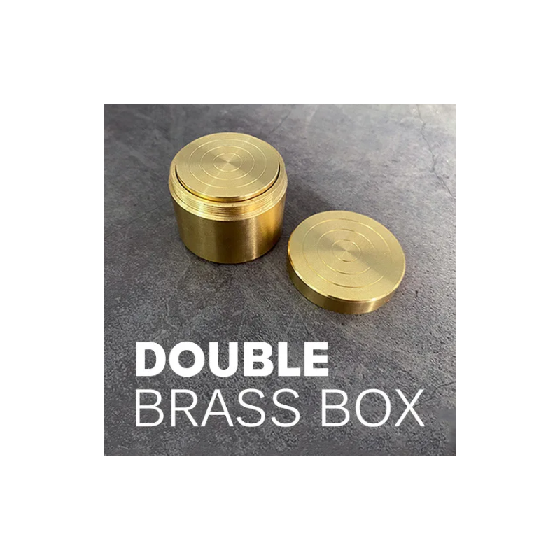 double brass box